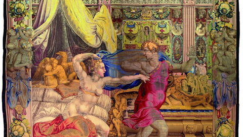 Jose se escapa de la mujer de Potiphar