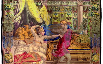 Jose se escapa de la mujer de Potiphar