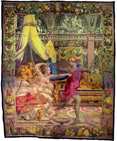 Jose se escapa de la mujer de Potiphar