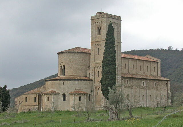 Abadía de Sant'Antimo en Siena