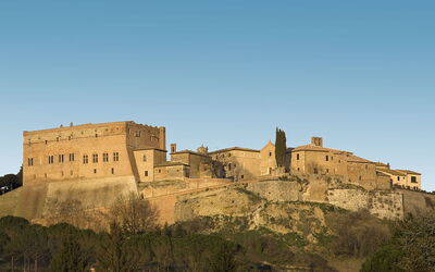 Vista de San Giovanni d' Asso