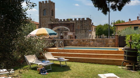 Villa Fracassini, piscina
