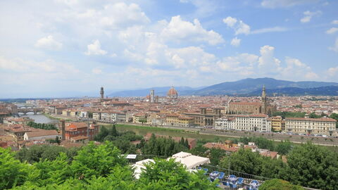 Vista desde el Piazzale Michelangelo