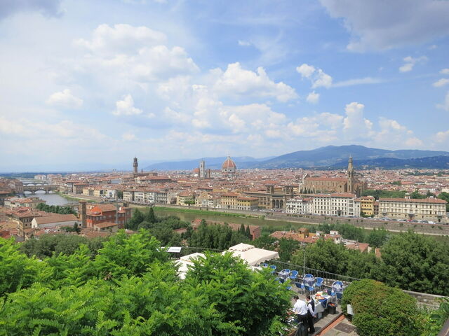 Vista desde el Piazzale Michelangelo