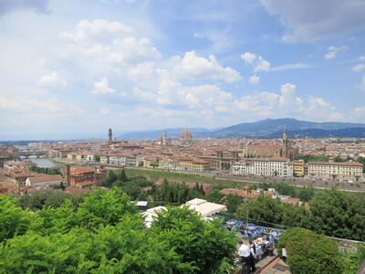 Vista desde el Piazzale Michelangelo