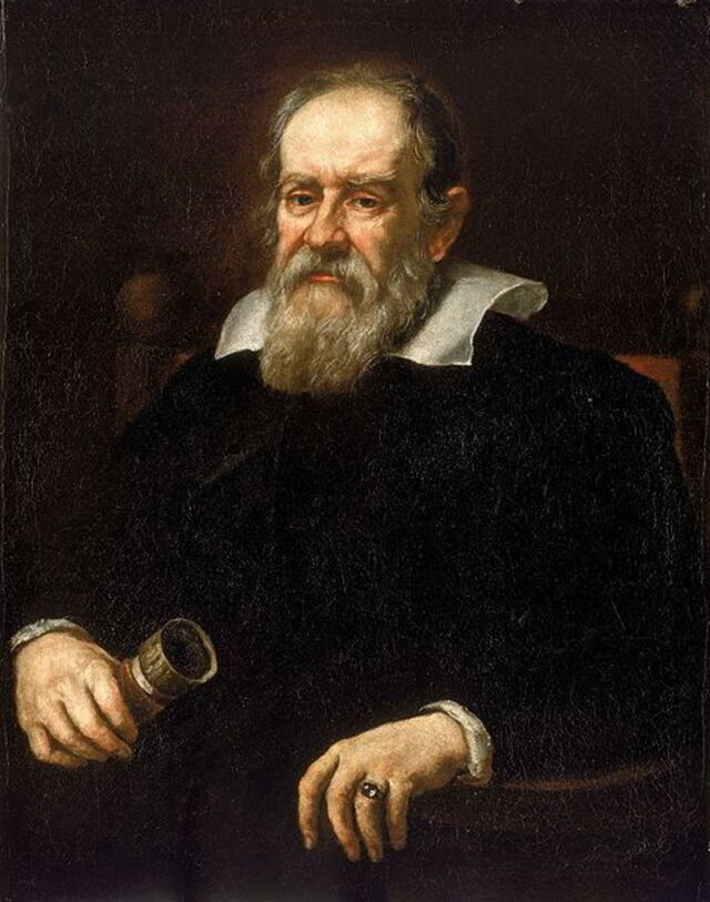 Pintura de Galileo Galilei