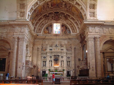 Santuario de la Madonna di San Biagio, interior