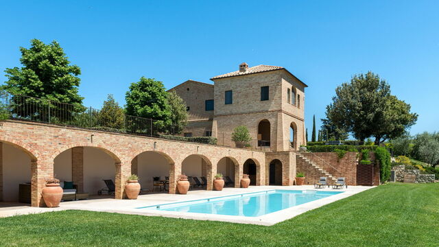 Detalle de los interiores de Podere D'Asso