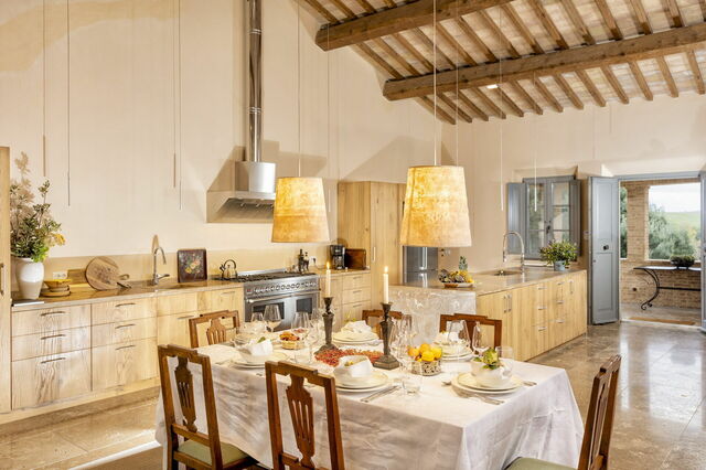 Podere D'Asso, cocina