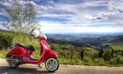 Tour de Vespa en Chianti