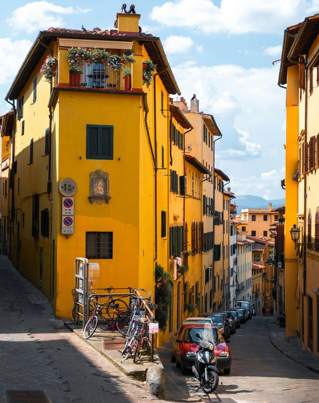 Carreteras en Florencia