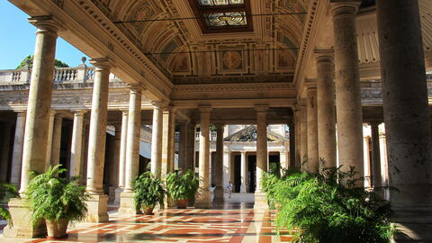 Balneario interior de Montecatini Terme
