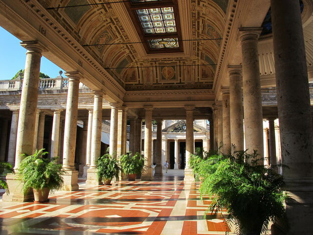 Balneario interior de Montecatini Terme