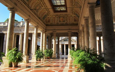 Balneario interior de Montecatini Terme