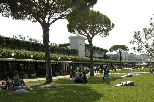 Aeropuerto de la ciudad de Pisa