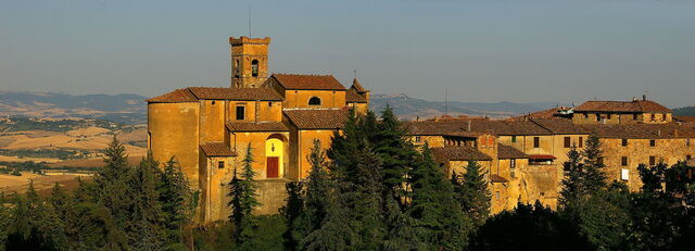 Vista de la ciudad Chianni
