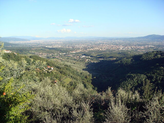Vista sobre Pistoia