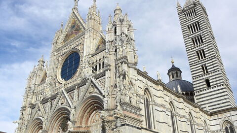 Exterior del Duomo, Siena