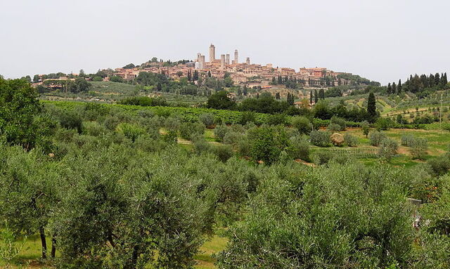 Vista de San Gimignano