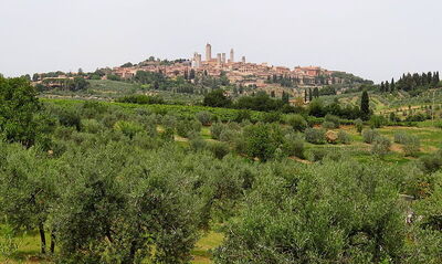 Vista de San Gimignano