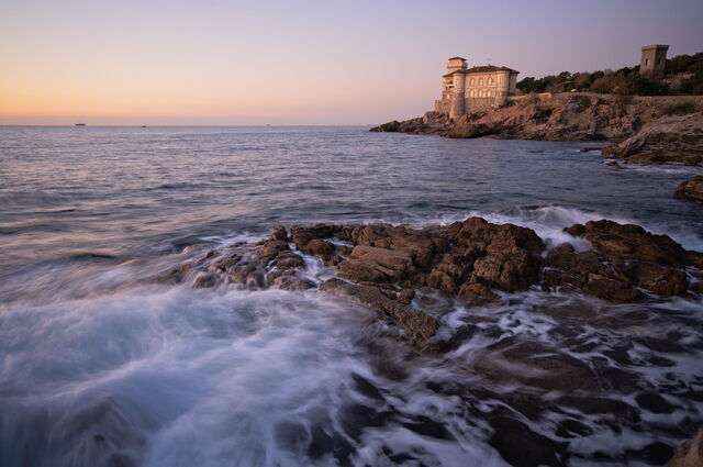 Costa cerca de Livorno