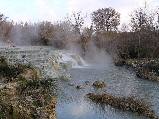 Manantiales caliente de Saturnia