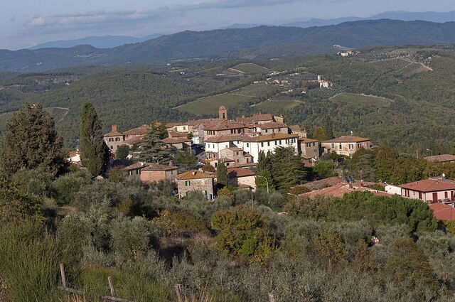 paisaje de Siena