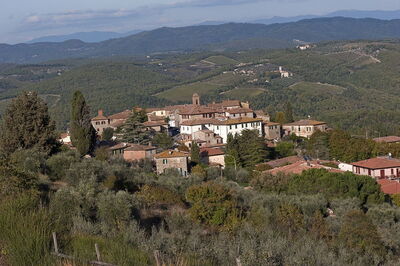 paisaje de Siena