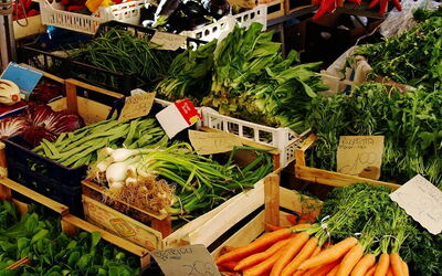 Un mercado en Italia