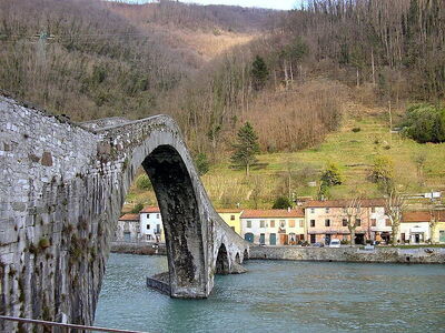 Vista del Borgo a Mozzano