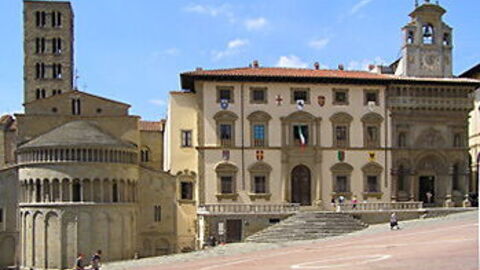 Plaza principal de Arezzo