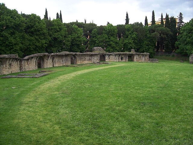Anfiteatro en Arezzo