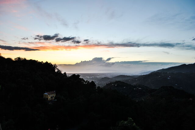 Puesta de sol, Camaiore