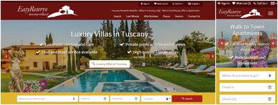 Nueva Tuscany Villas Página Web