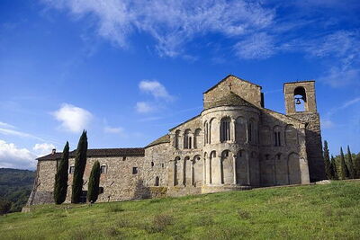 Pieve di Romena en Pratovecchio