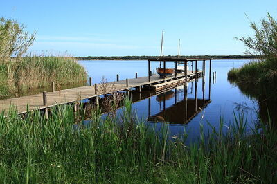Lago de Burano, muelle