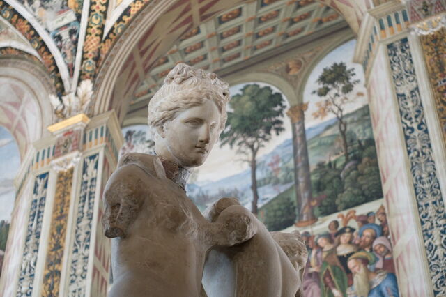 Biblioteca Piccolomini, interior