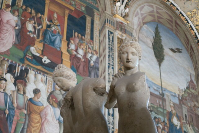 Biblioteca Piccolomini, interior