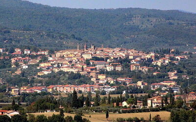 Monte San Savino, vista panorámica