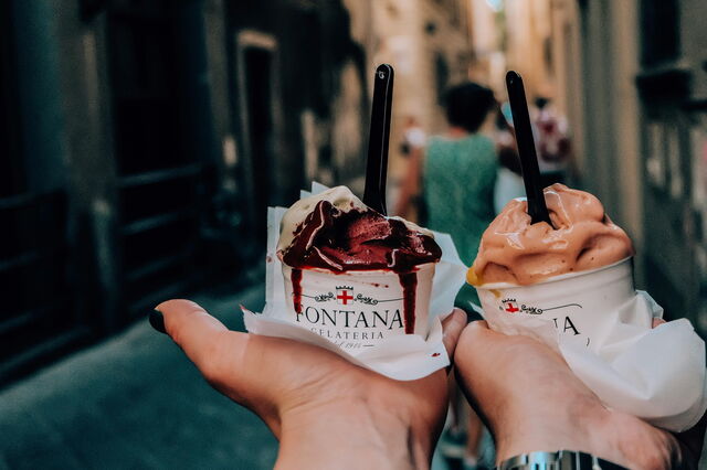 Gelato en Florencia
