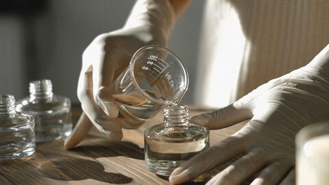 Elaboración del perfume