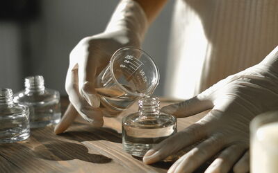 Elaboración del perfume