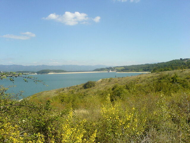 Vista del Lago Bilancino
