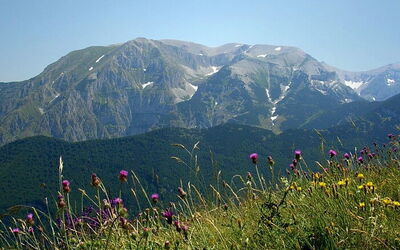 Vista de los Apeninos