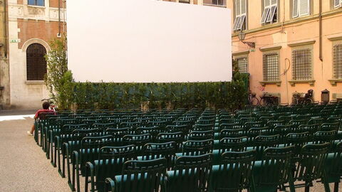 Cine al aire libre en Italia