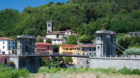 Paisaje de Montecatini Val di Cecina