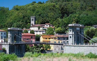Paisaje de Montecatini Val di Cecina
