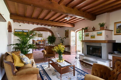 Alessandra Alla Poggetta, sala de estar