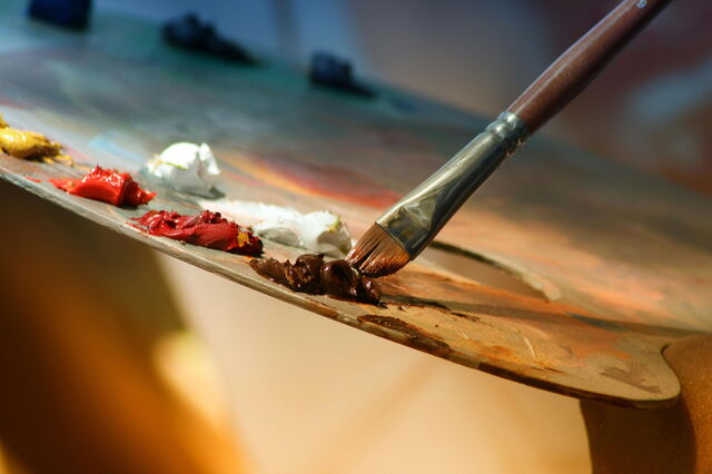 Pintando
