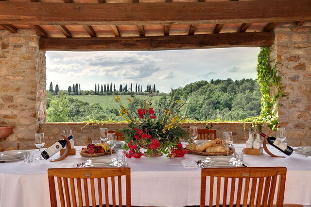 Villa Mattei, al aire libre